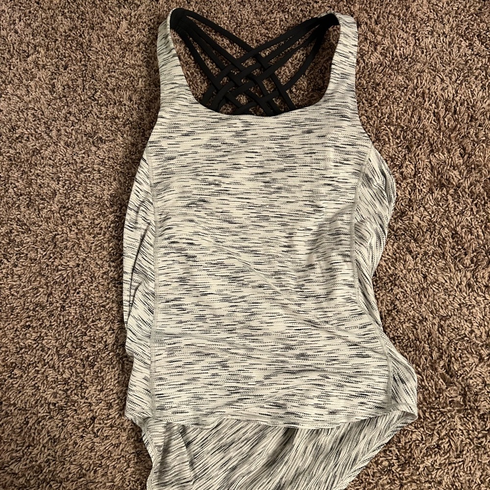 Lululemon workout backless tank